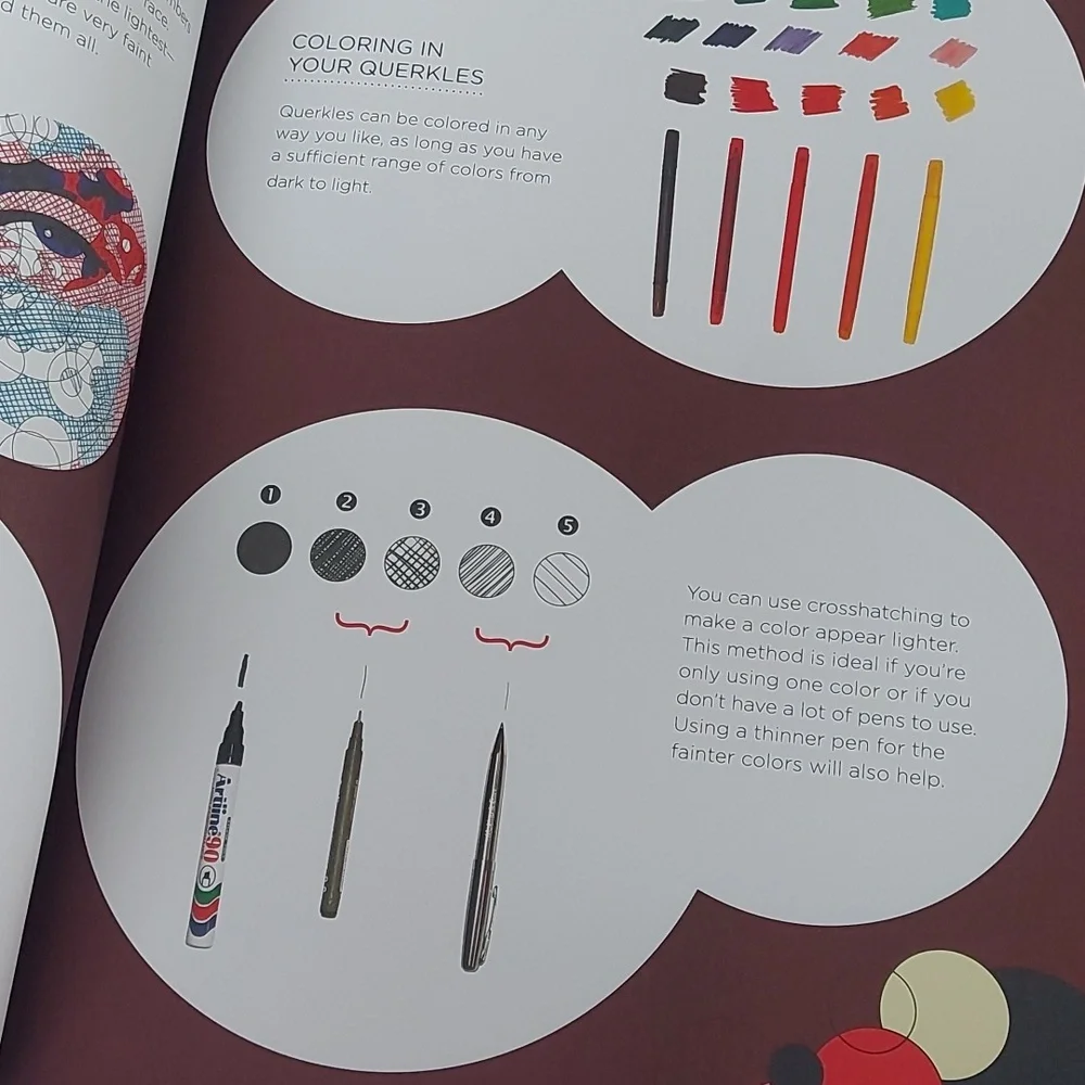 Querklies Icons Color-by-Number Book - Multicolor - Picture 6 of 13